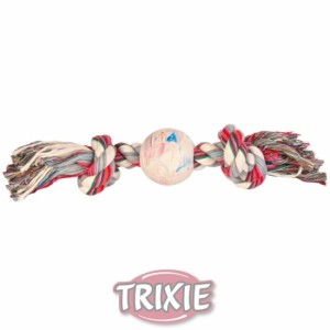 GIOCO TRIXIE CORDA CON PALLA IN GOMMA