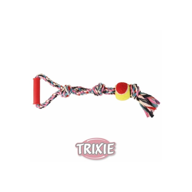 GIOCO TRIXIE CORDA CON PALLA DA TENNIS
