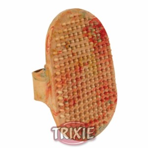 SPAZZOLA DI GOMMA TRIXIE MULTICOLORE