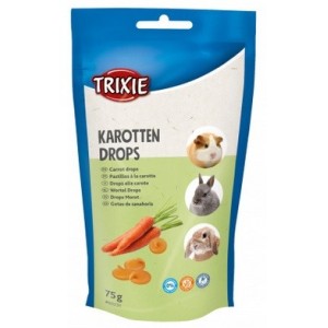 SNACK TRIXIE PER RODITORI 75GR CAROTE