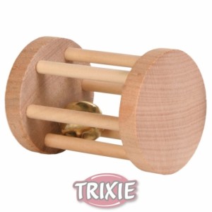 GIOCHI IN LEGNO  TRIXIE CILINDRICO PER CONIGLI