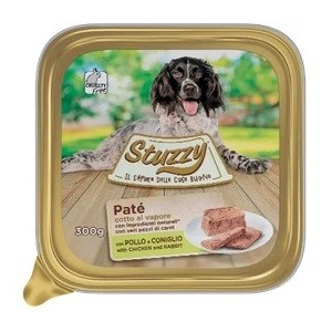 STUZZY DOG VASCHETTA GR.300 POLLO CONIGLIO