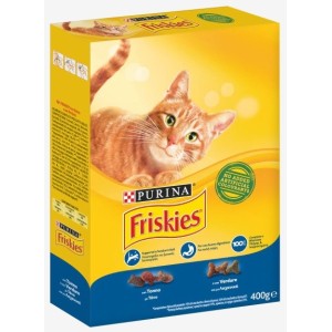 FRISKIES CROCCHETTE GR.400 TONNO VERDURE