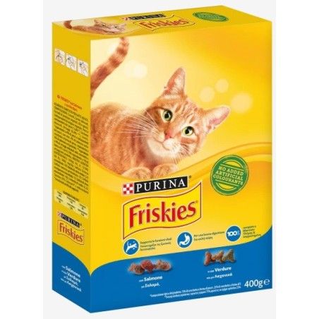 FRISKIES CROCCHETTE GR.400 SALMONE VERDURE