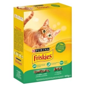 FRISKIES CROCCHETTE GR.400 CONIGLIO POLLO VERDURE