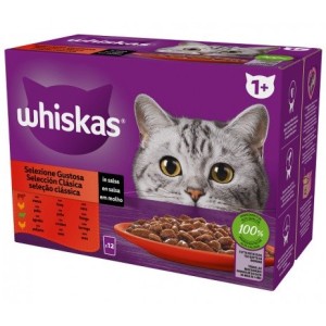 WHISKAS BUSTE MULTIPACK SELEZIONE GUSTOSA 12X85 GR