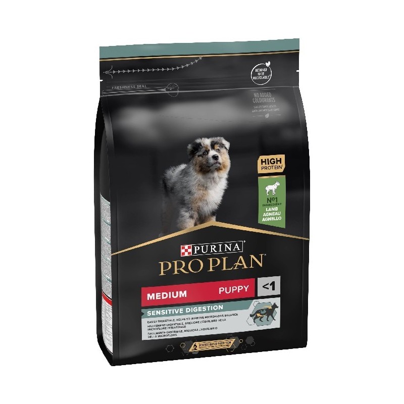 PURINA PRO PLAN DOG OPTIDIGESTION PUPPY MEDIUM 3KG