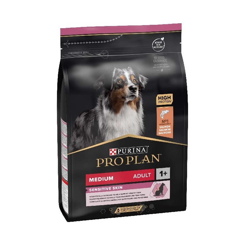 PURINA PRO PLAN DOG OPTIDERMA ADULT SENSITIVE MEDIUM 3KG