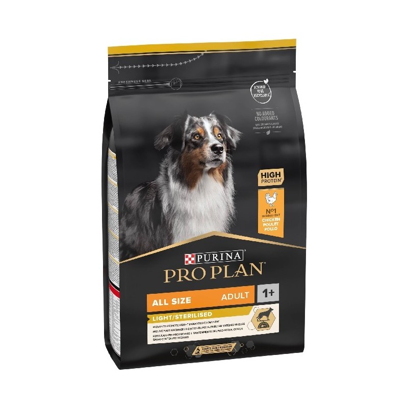 PURINA PRO PLAN DOG ADULT LIGHT 3KG