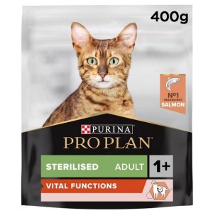 PURINA PRO PLAN CAT STERILISED SALMONE 400GR