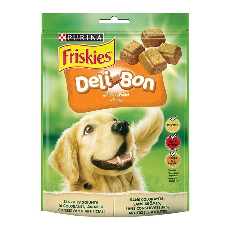 FRISKIES SNACK DELIBON POLLO