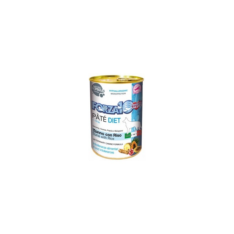 FORZA 10 CANE DIET GR.400 TONNO RISO