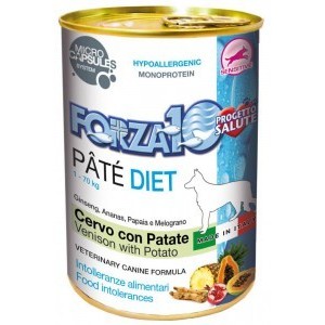 FORZA 10 LATTINA CANE GR.400 CERVO PATATE DIET