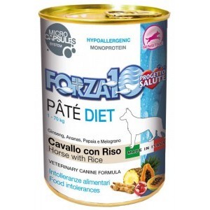 FORZA 10 LATTINA CANE GR.400 CAVALLO RISO DIET