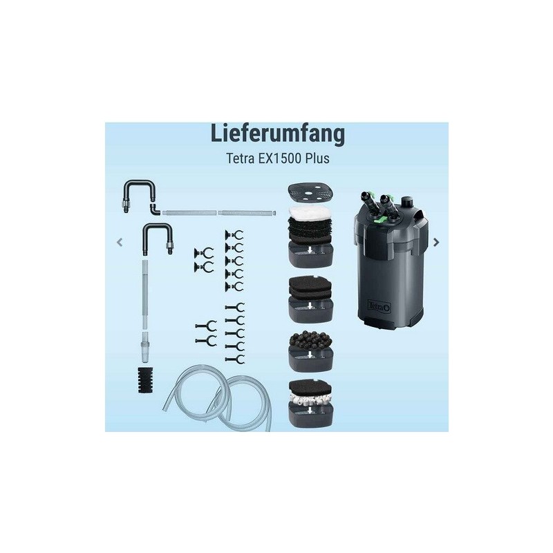 TETRA FILTRO ESTERNO EX 1500 PLUS