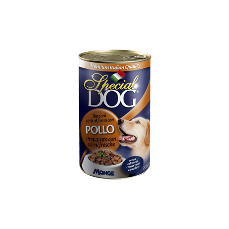 SPECIAL DOG BOCCONI CON POLLO GR.400