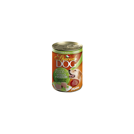 SPECIAL DOG PATE CON VITELLO VERDURE GR.400