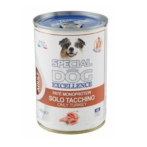 SPECIAL DOG EXCELLENT PATE' MONOPROTEICO TACCHINO GR.400