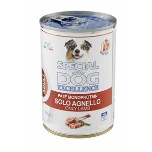 SPECIAL DOG EXCELLENT PATE' MONOPROTEICO AGNELLO GR.400