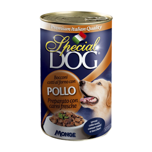SPECIAL DOG BOCCONI CON POLLO GR.1275