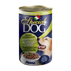 SPECIAL DOG BOCCONI CON AGNELLO GR.1275