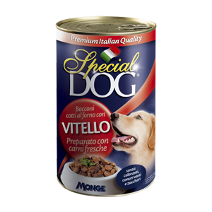 SPECIAL DOG BOCCONI CON VITELLO GR.1275