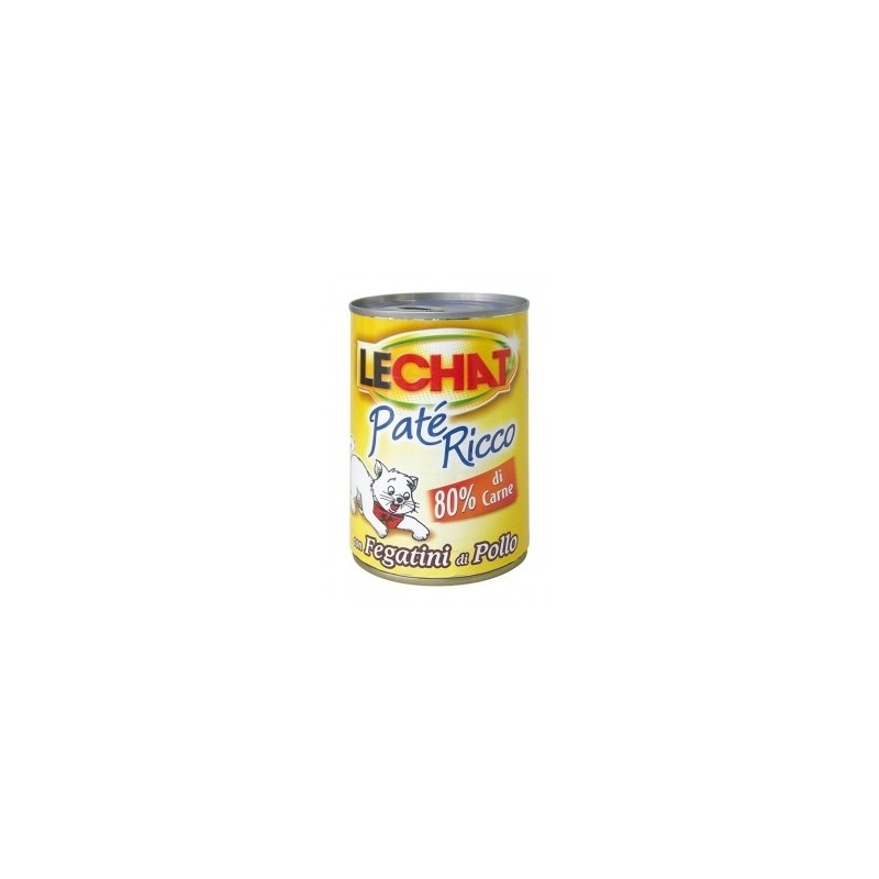 LE CHAT PATE' RICCO FEGATO POLLO 400GR