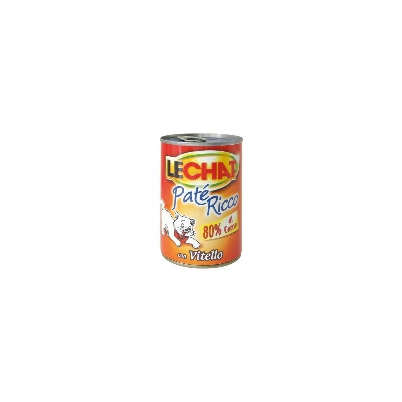 LE CHAT PATE' RICCO VITELLO 400GR