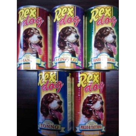 REX DOG BOCCONI CON MANZO E VERDURE 1200GR