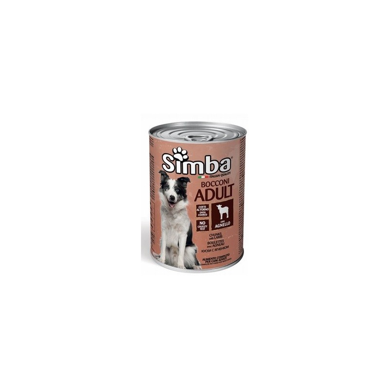 SIMBA CANE BOCCONI AGNELLO 1230GR