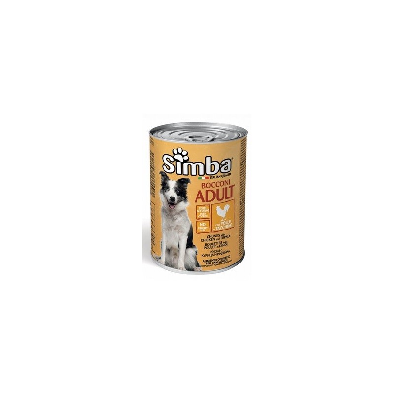 SIMBA CANE BOCCONI POLLO TACCHINO 1230GR