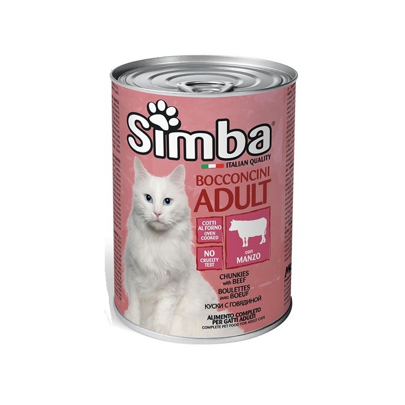 SIMBA GATTO BOCCONCINI MANZO 720GR