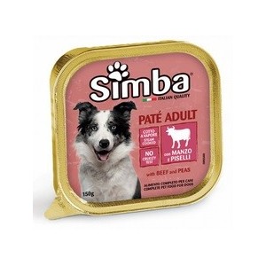 SIMBA VASCHETTA CANE MANZO E PISELLI 300GR