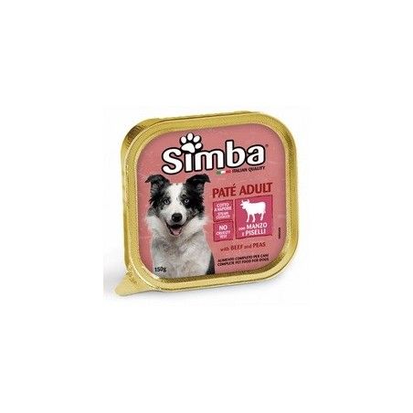 SIMBA VASCHETTA CANE MANZO PISELLI 150 GR