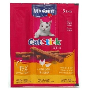 VITAKRAFT CAT STICK MINI POLLO E FEGATO