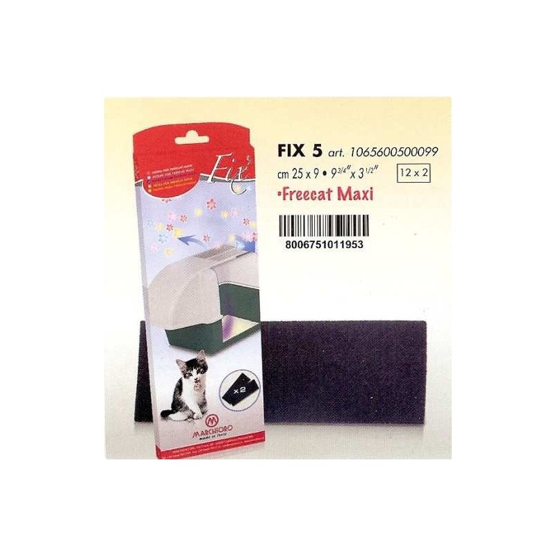 MARCHIORO FILTRO CARBONI FIX 5 PER FREE CAT MAXI