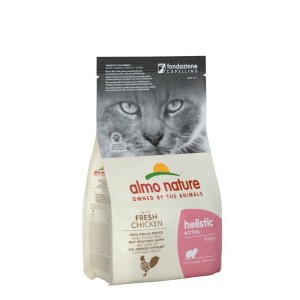 ALMO NATURE HOLISTIC KITTEN GATTO POLLO E RISO GR.400