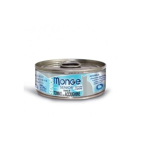 MONGE JELLY GR.80 SENIOR TONNO ACCIUGHINE