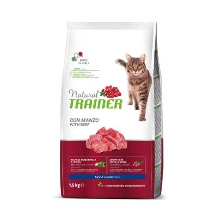 TRAINER FELINE NATURAL ADULT MANZO KG.1,5