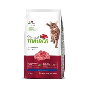 TRAINER FELINE NATURAL ADULT MANZO KG.1,5