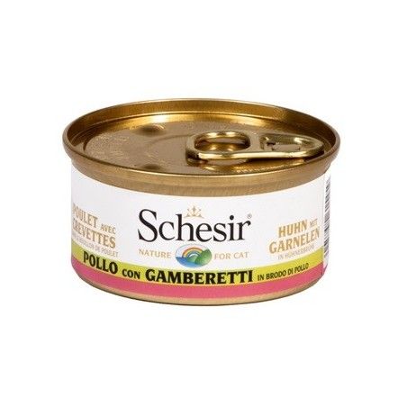 SCHESIR GR.70 POLLO GAMBERETTI IN BRODO DI COTTURA