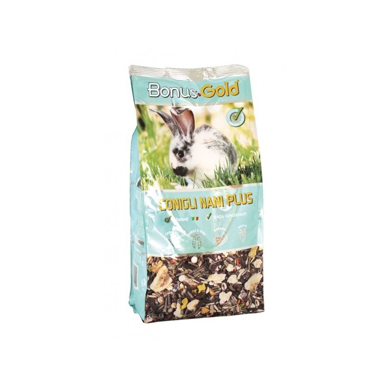 BONUS GOLD CONIGLI NANI PLUS GR. 750