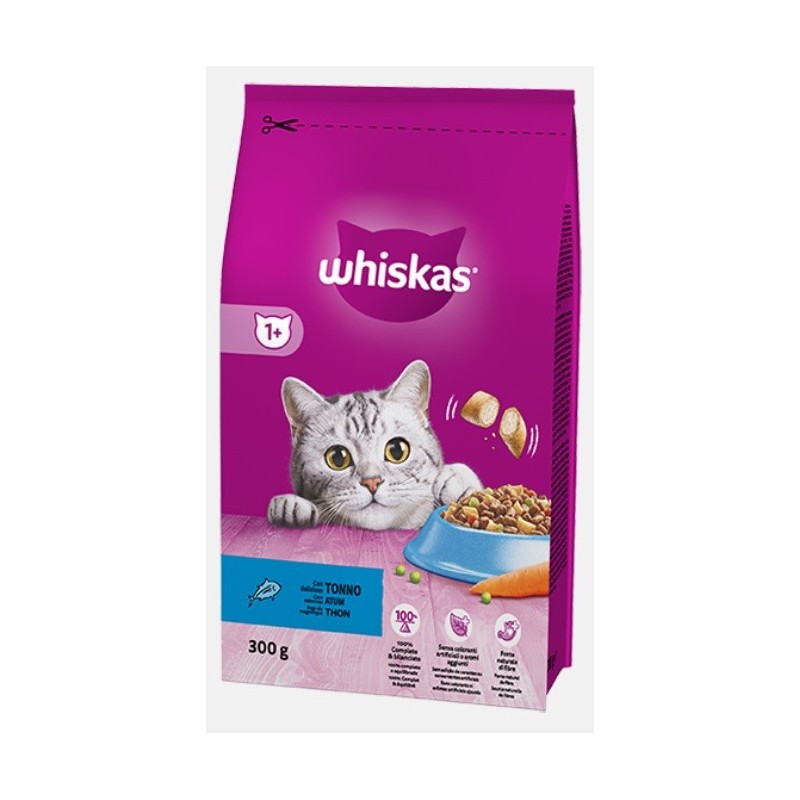 WHISKAS CROCCANTINI GR.300 TONNO