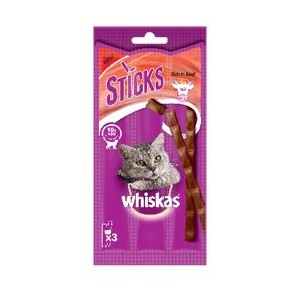 WHISKAS STICK MANZO  
