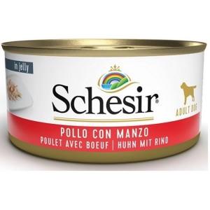 SCHESIR DOG GR.150 POLLO MANZO