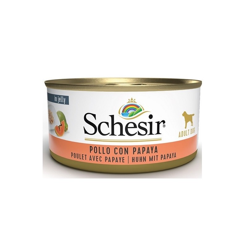 SCHESIR DOG GR.150 POLLO PAPAYA