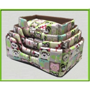 CUCCIA COTONE RETTANGOLARE CON CUSCINO MIS.3