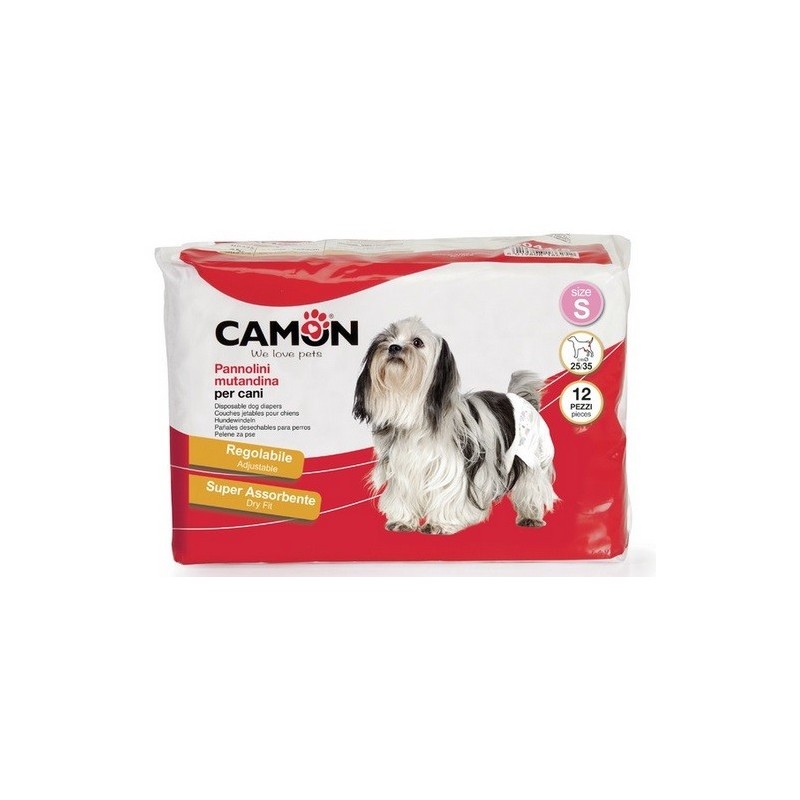 CAMON PANNOLINI MUTANDINA  SMALL 12 PEZZI