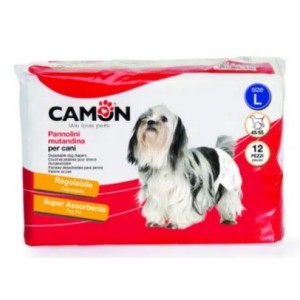 CAMON PANNOLINI MUTANDINA LARGE 12 PEZZI