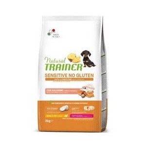 TRAINER SENSITIV PUPPY SMALL & TOYS SALMONE E CEREALI KG.2